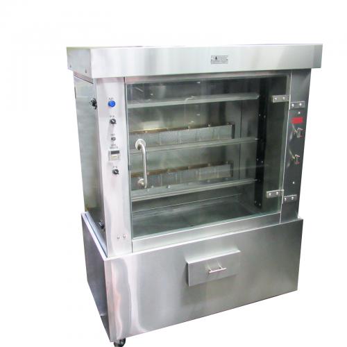 TIPO 27: HORNO ASADOR PARA 12 POLLOS A GAS 